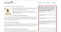 Desktop Screenshot of garage40.com